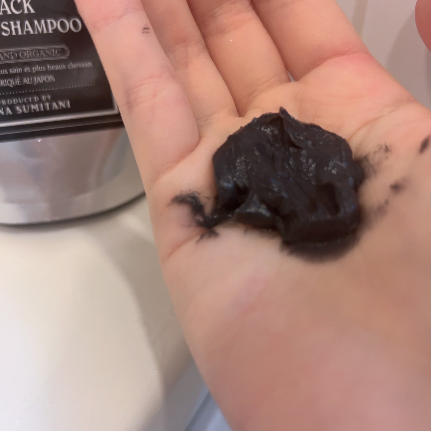 ブラッククリームシャンプー/creme de Ann/市販シャンプーを使ったクチコミ(4枚目)