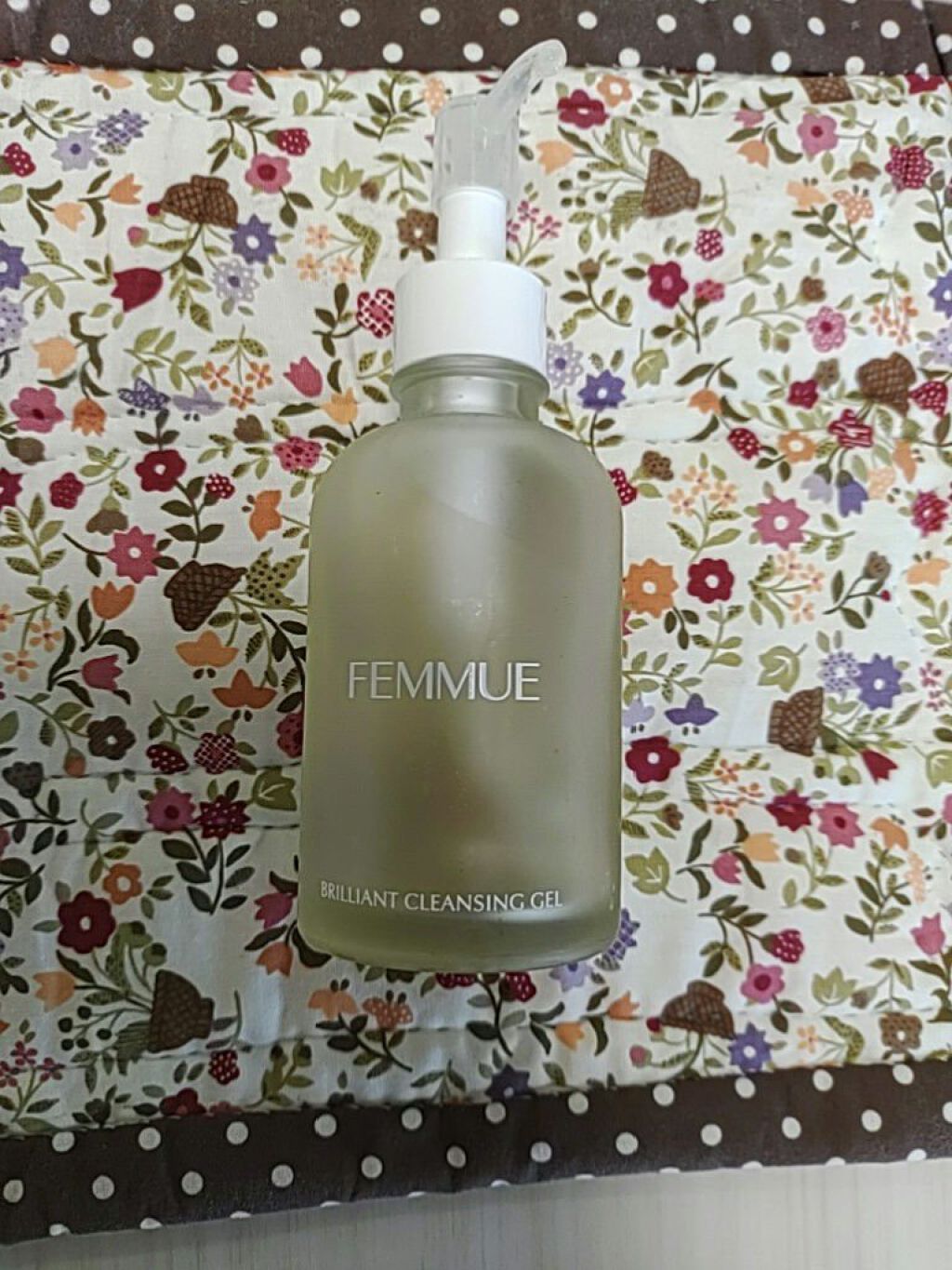 ブリリアント クレンジングジェル/FEMMUE/クレンジングジェルを使ったクチコミ（1枚目）