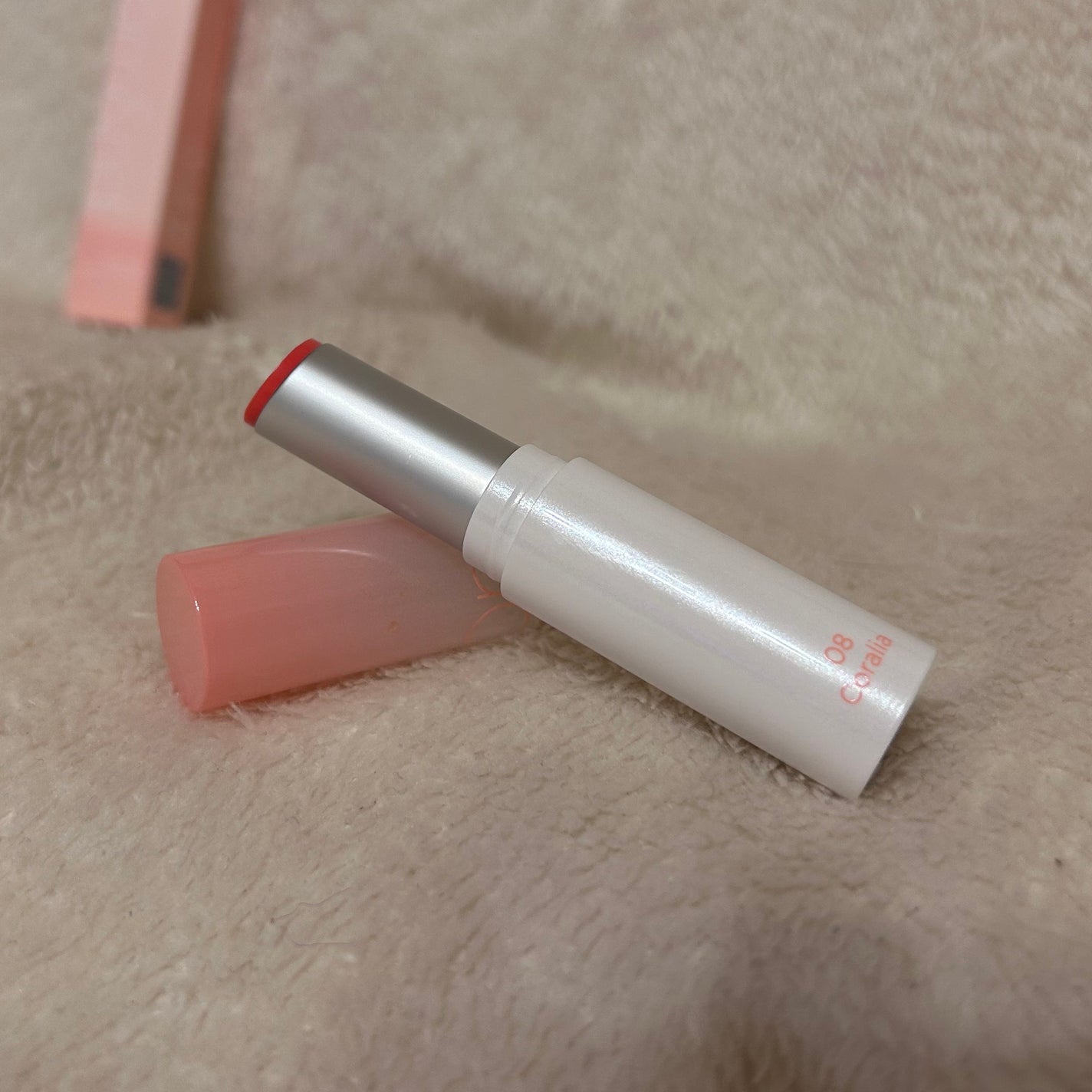 グラスティングメルティングバーム/rom&nd/リップバームを使ったクチコミ(2枚目)