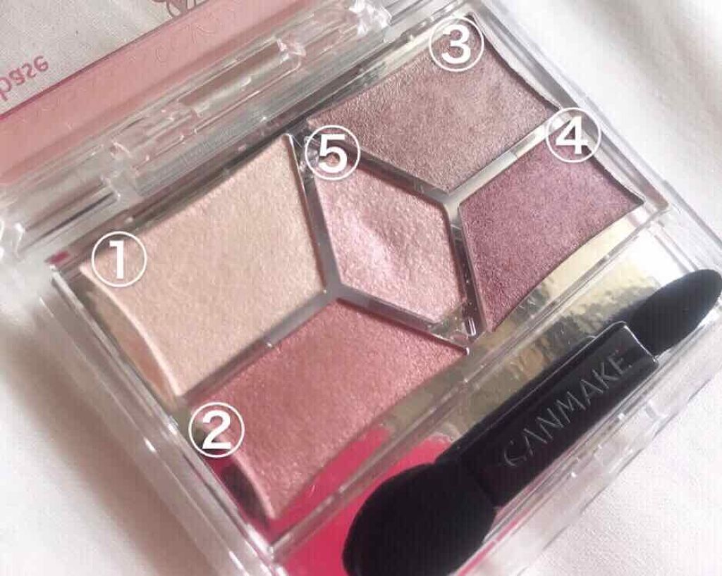 【旧品】パーフェクトスタイリストアイズ/キャンメイク/アイシャドウパレットを使ったクチコミ（2枚目）