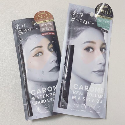 リアルボリュームマスカラ/CAROME./マスカラを使ったクチコミ(4枚目)