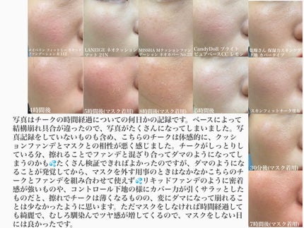 スキンフィットチーク/リサージ/パウダーチークを使ったクチコミ(4枚目)