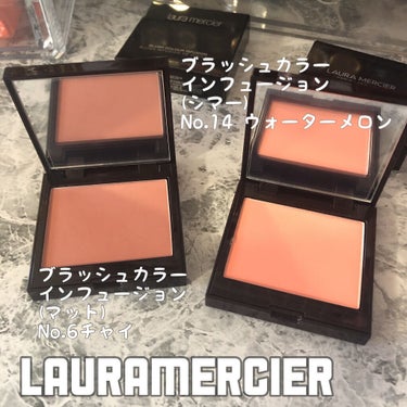 👗LAURA MERCIER👗

🌟ブラッシュ カラー 
インフュージョン
(シマー)14ウォーターメロン

パール感も強くなく
ナチュラルに発色し
馴染みがいいコーラルカラーで
普段使いでも
とても使