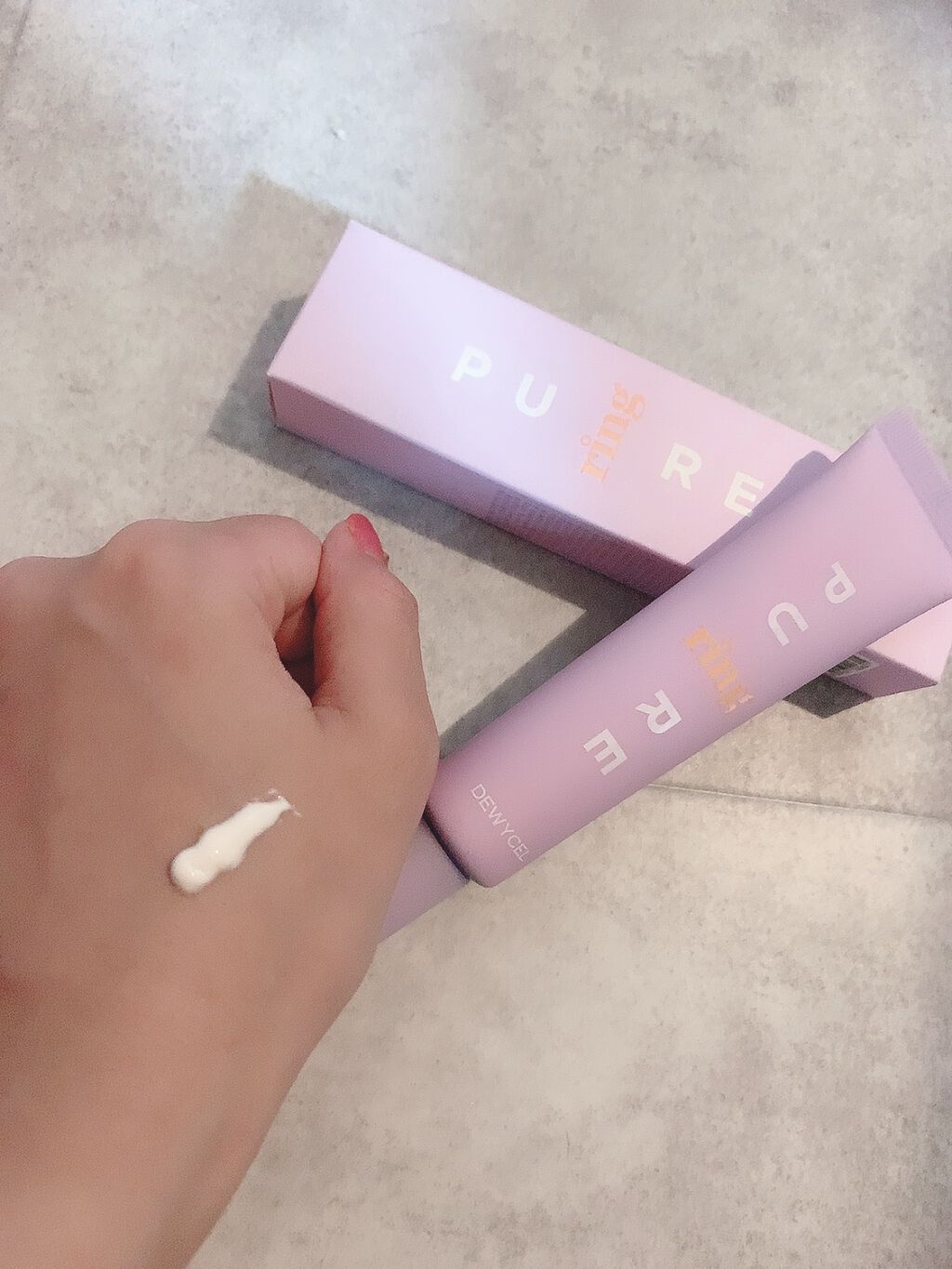 ピュアリングクリーム/DEWYCEL/化粧下地を使ったクチコミ（3枚目）