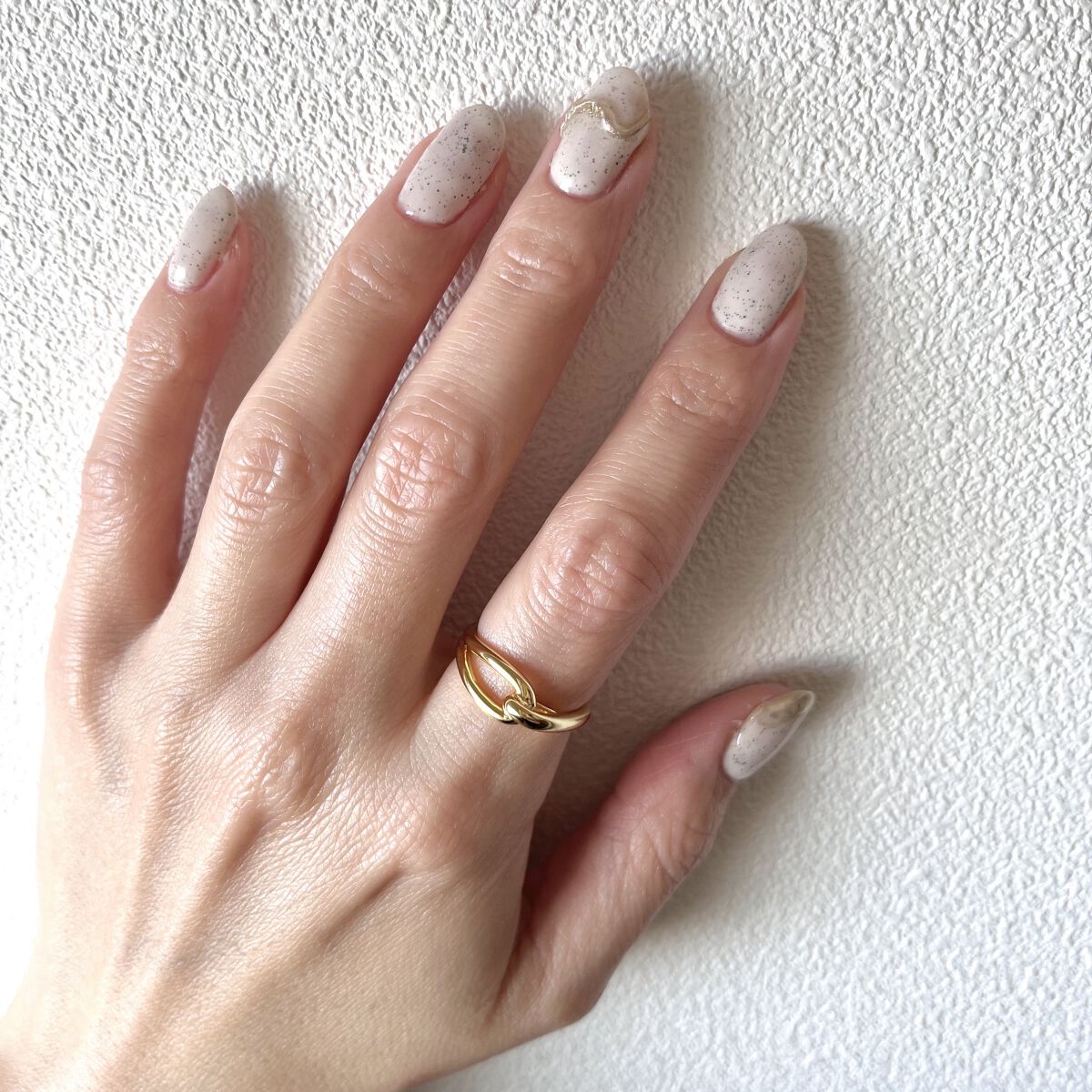 ジェルネイルDA 33 サンドアイボリー/IDATE/ジェルネイルを使ったクチコミ（2枚目）