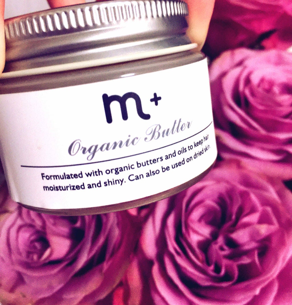 エムプラスオーガニックバター/クロバーコーポレーション/ヘアバームを使ったクチコミ(1枚目)