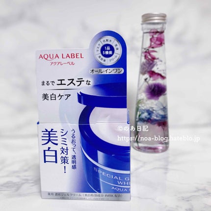 スペシャルジェルクリームA (ホワイト)(医薬部外品)/アクアレーベル/オールインワン化粧品を使ったクチコミ(2枚目)
