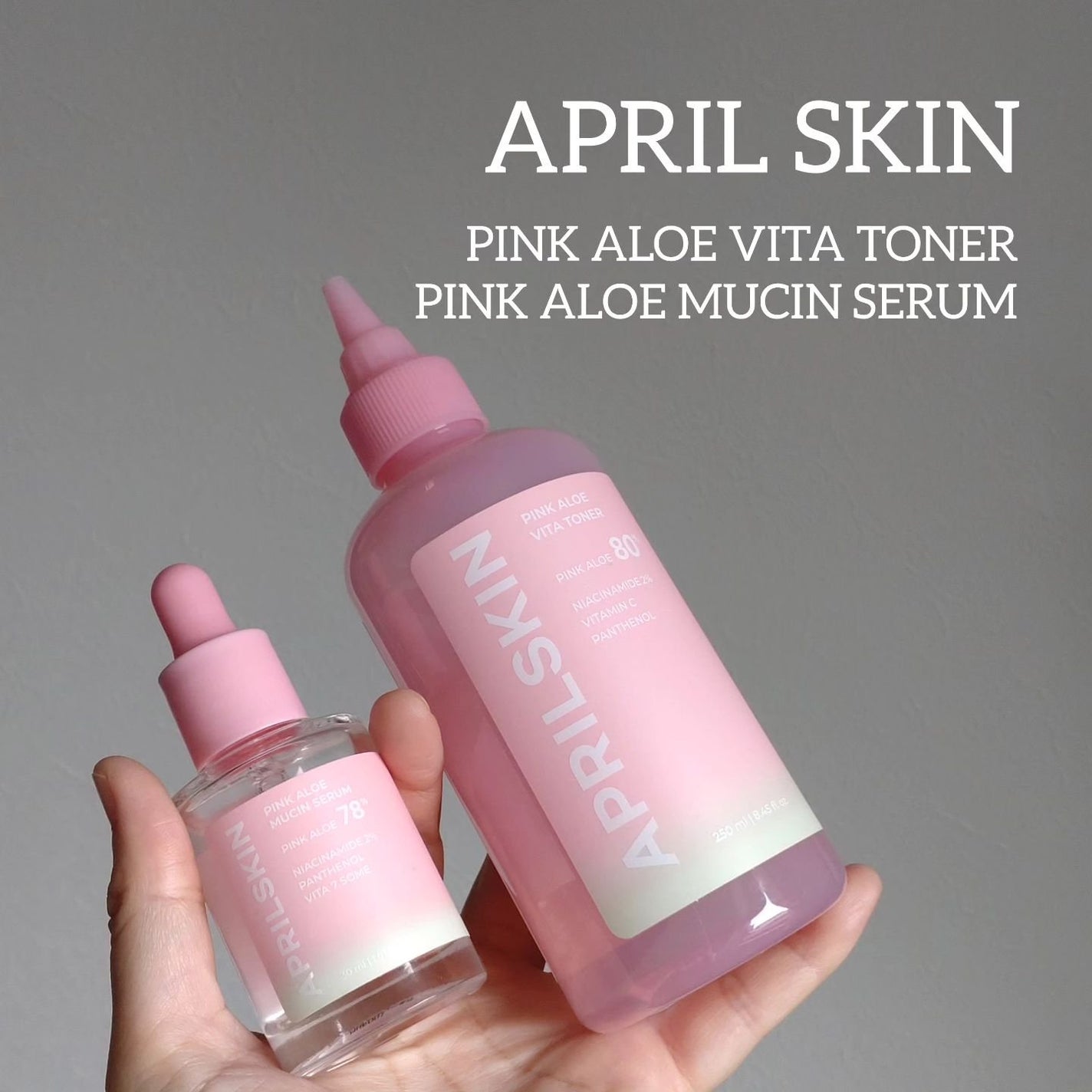 ピンクアロエビタトナー/APRILSKIN/化粧水を使ったクチコミ(1枚目)