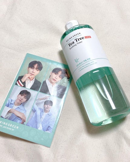 ティーツリーシカスージングトナー/BRING GREEN/化粧水を使ったクチコミ(6枚目)