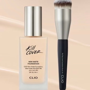 キル カバー ファンウェア ファンデーション 04 GINGER/CLIO/リキッドファンデーションを使ったクチコミ（3枚目）