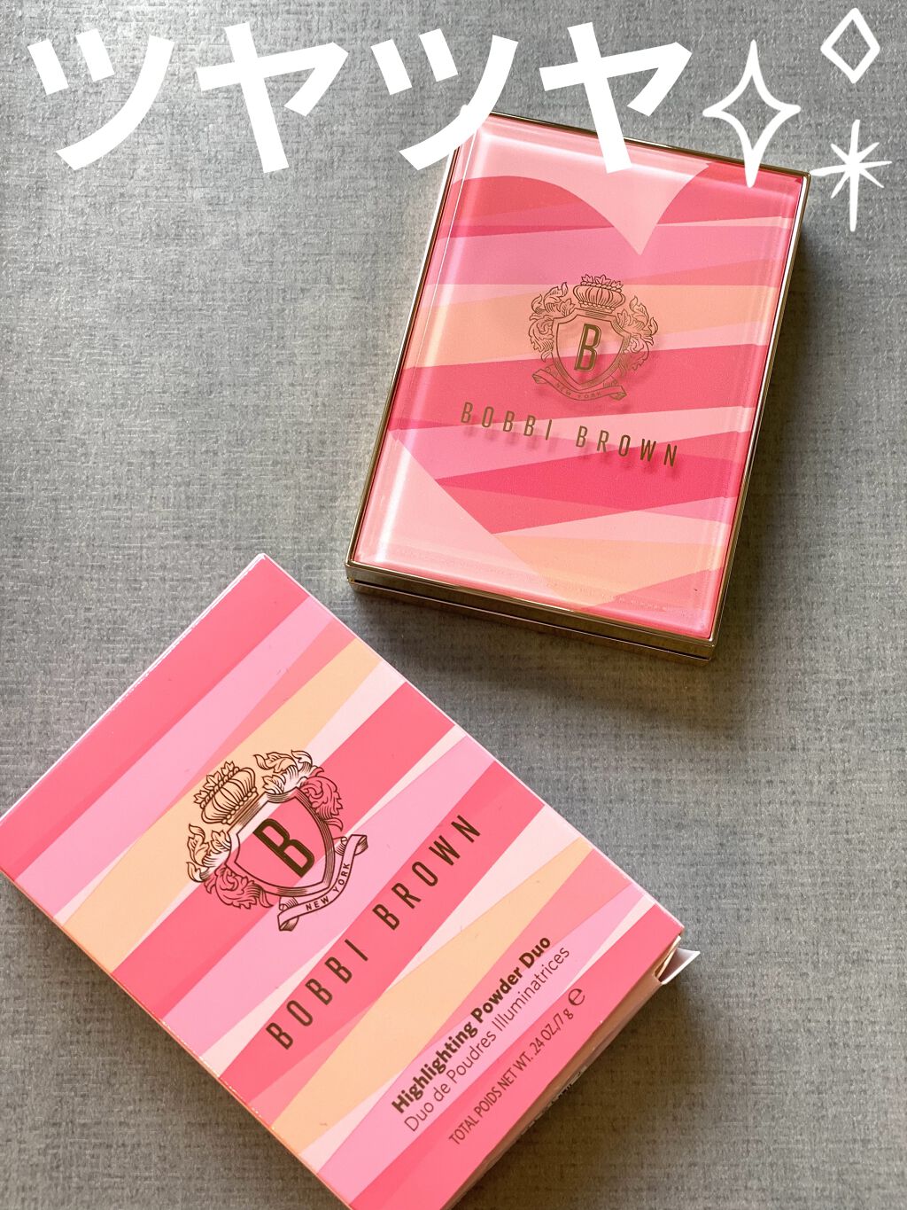 ハイライティング パウダー デュオ(LOVES RADIANCE COLLECTION)/BOBBI BROWN/パウダーハイライトを使ったクチコミ（1枚目）