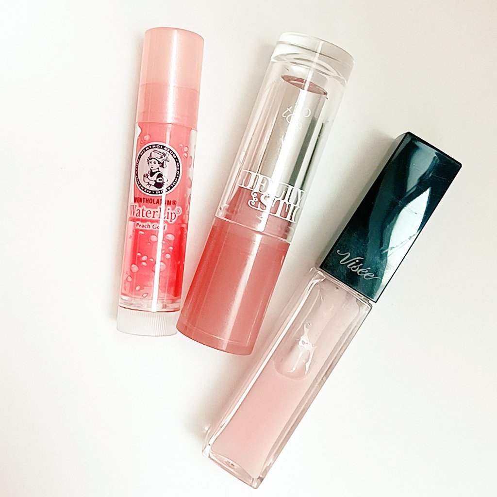 ウォーターリップ ほんのり色つき/メンソレータム/リップクリームを使ったクチコミ（2枚目）