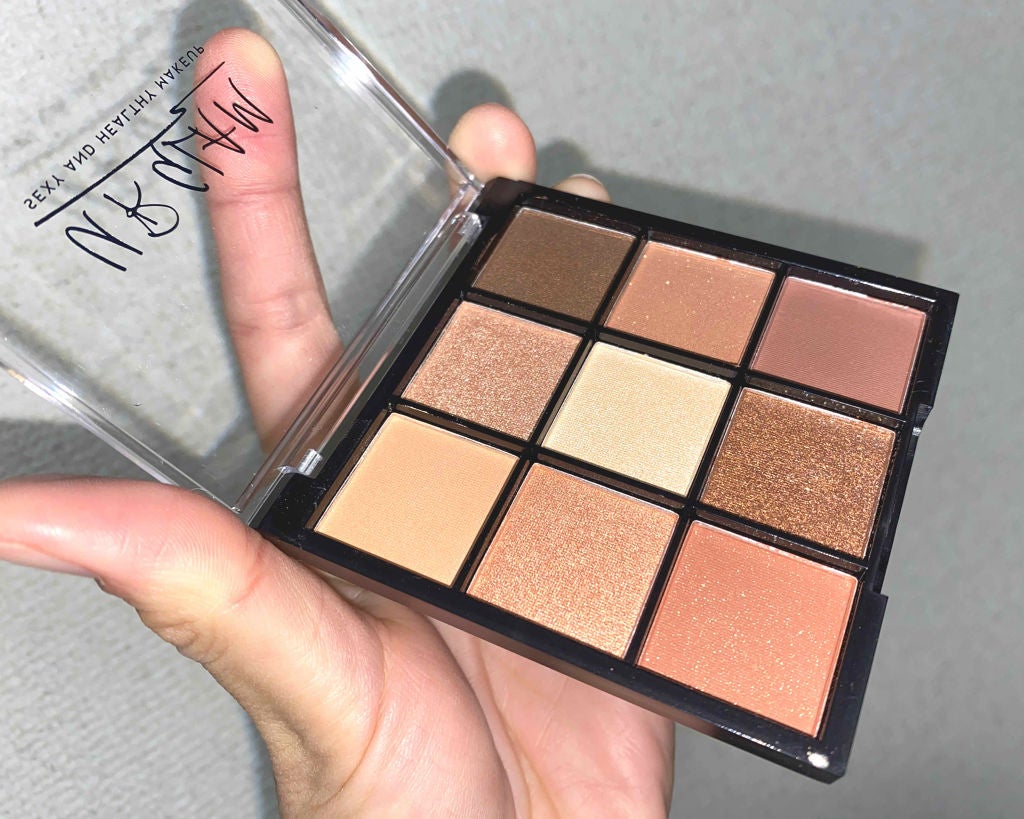 UR GLAM BLOOMING EYE COLOR PALETTE/U R GLAM/アイシャドウパレットを使ったクチコミ(2枚目)