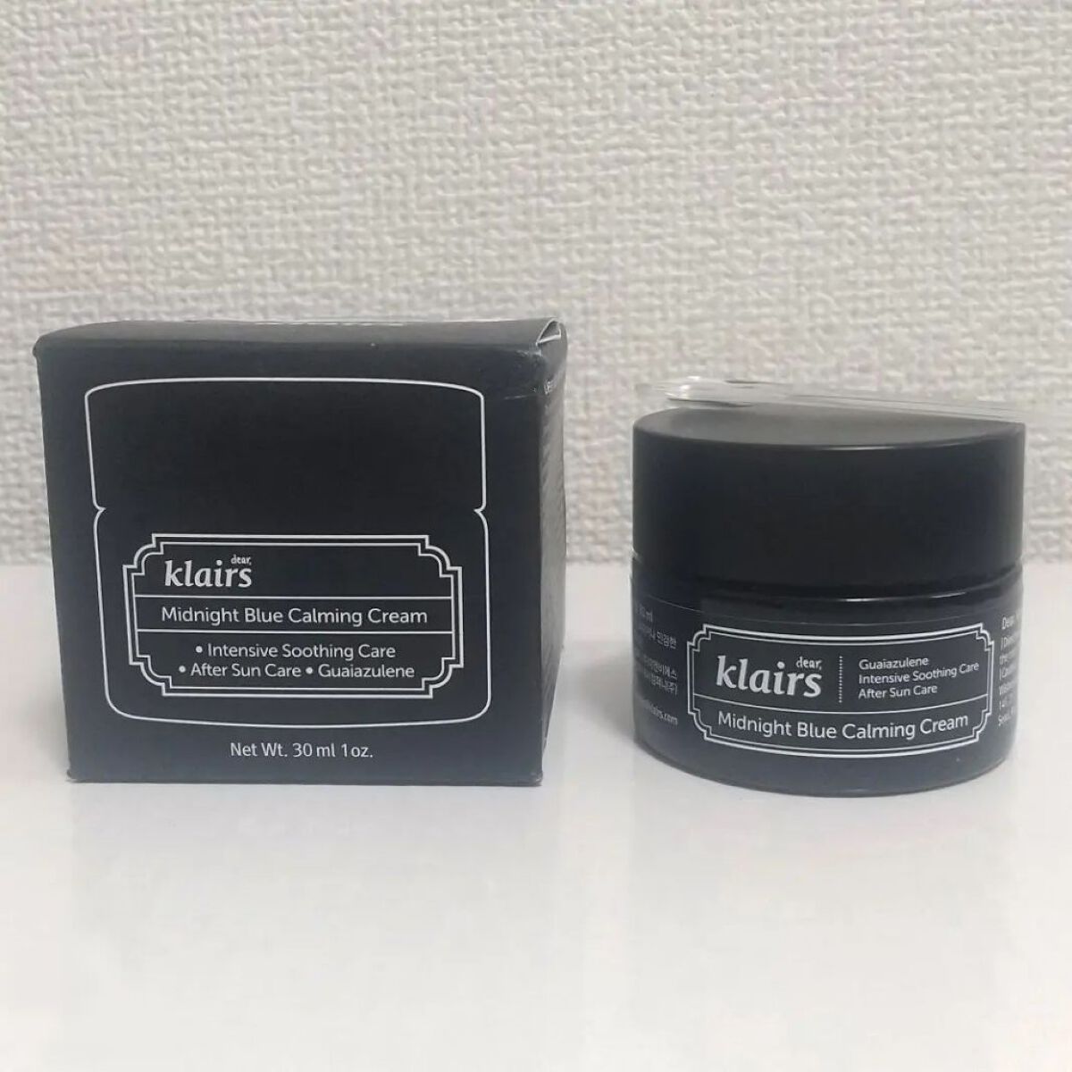 ミッドナイトブルーカーミングクリーム/Klairs/フェイスクリームを使ったクチコミ（1枚目）