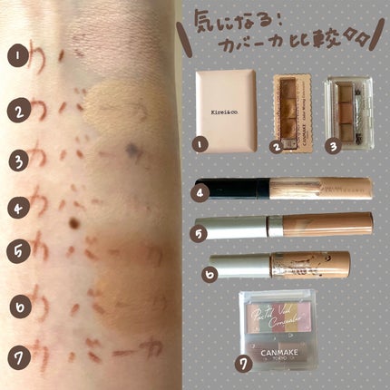 カバー&ストレッチコンシーラー UV/キャンメイク/リキッドコンシーラーを使ったクチコミ(5枚目)