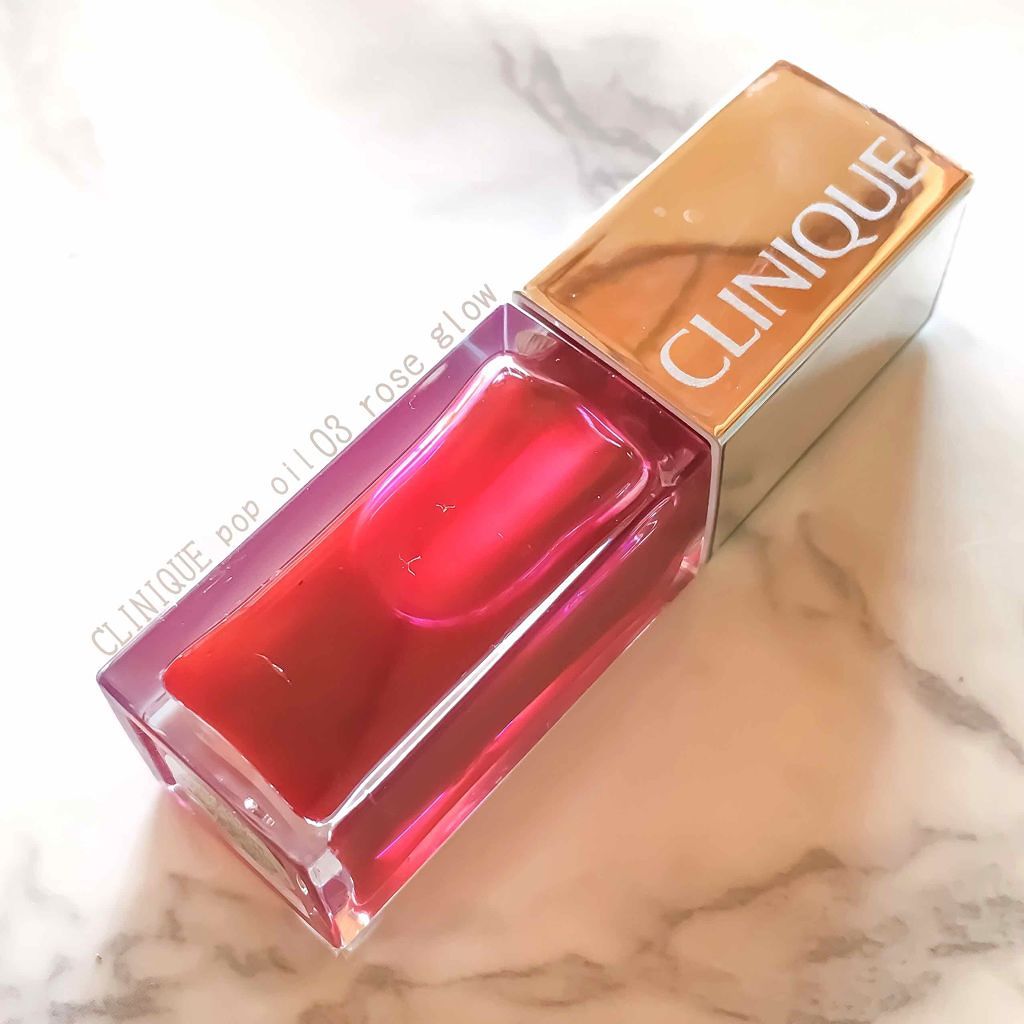 クリニーク ポップ オイル/CLINIQUE/リキッドチークを使ったクチコミ（1枚目）