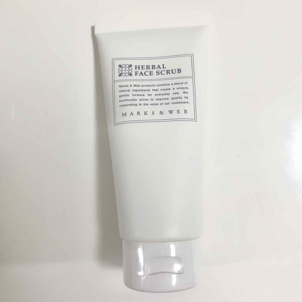 ハーバルフェイススクラブ/MARKS&WEB/スクラブ・ゴマージュを使ったクチコミ(1枚目)
