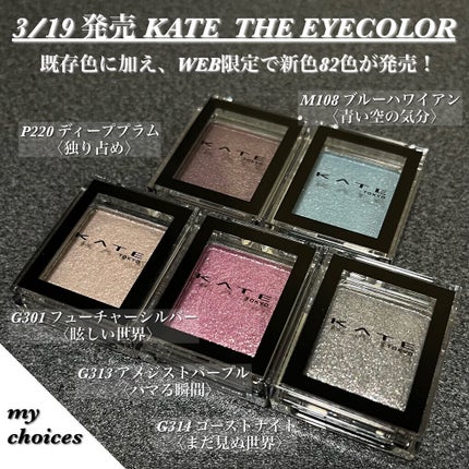 ケイト ザ アイカラー/KATE/単色アイシャドウを使ったクチコミ(2枚目)