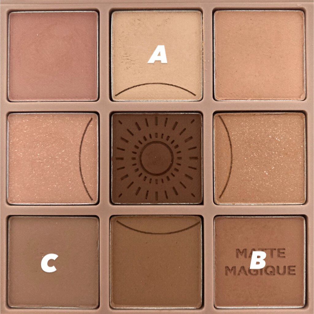 マイフェイブムードアイパレット 9カラー/HOLIKA HOLIKA/アイシャドウパレットを使ったクチコミ(2枚目)