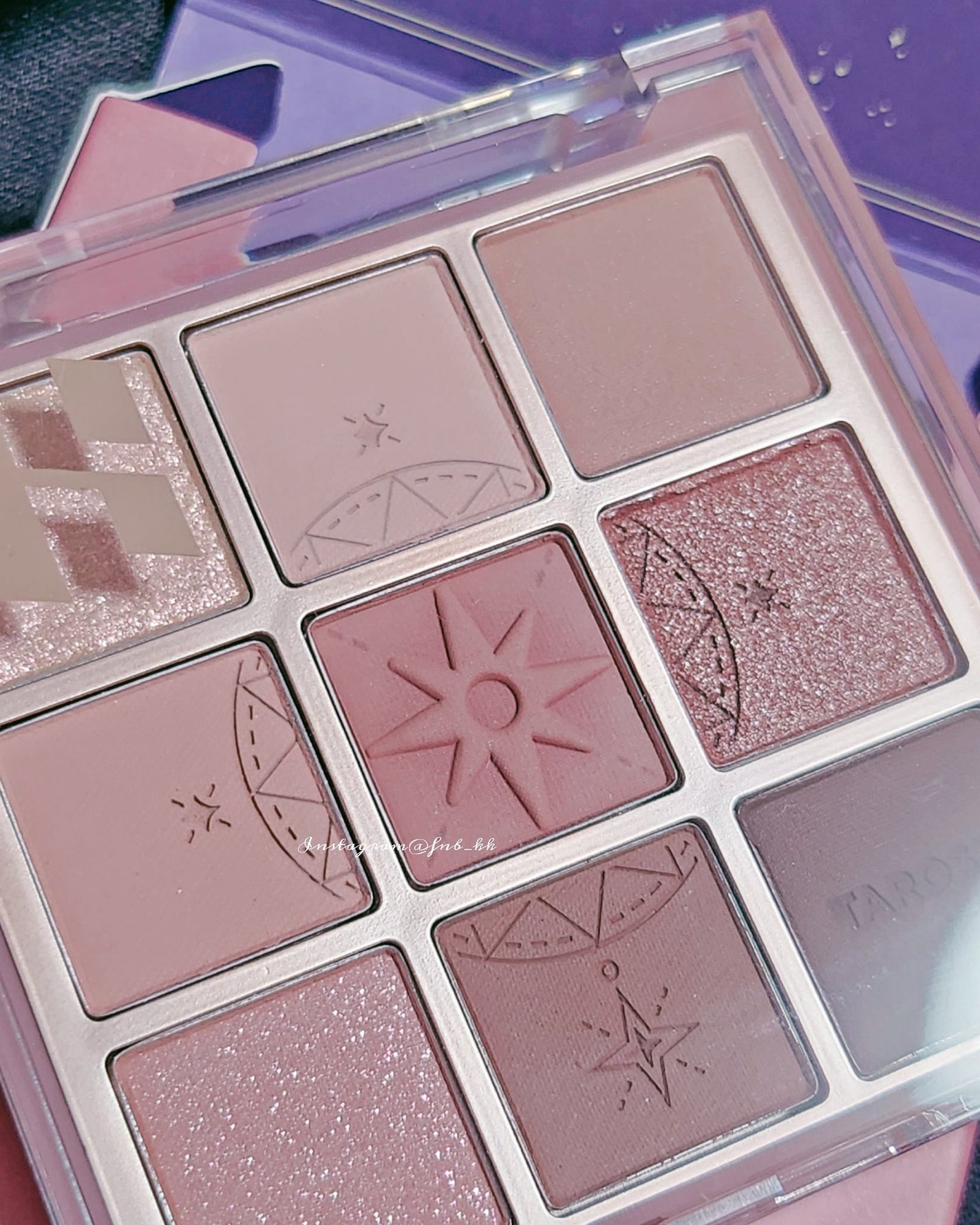 マイフェイブムードアイパレット 9カラー/HOLIKA HOLIKA/アイシャドウパレットを使ったクチコミ(2枚目)