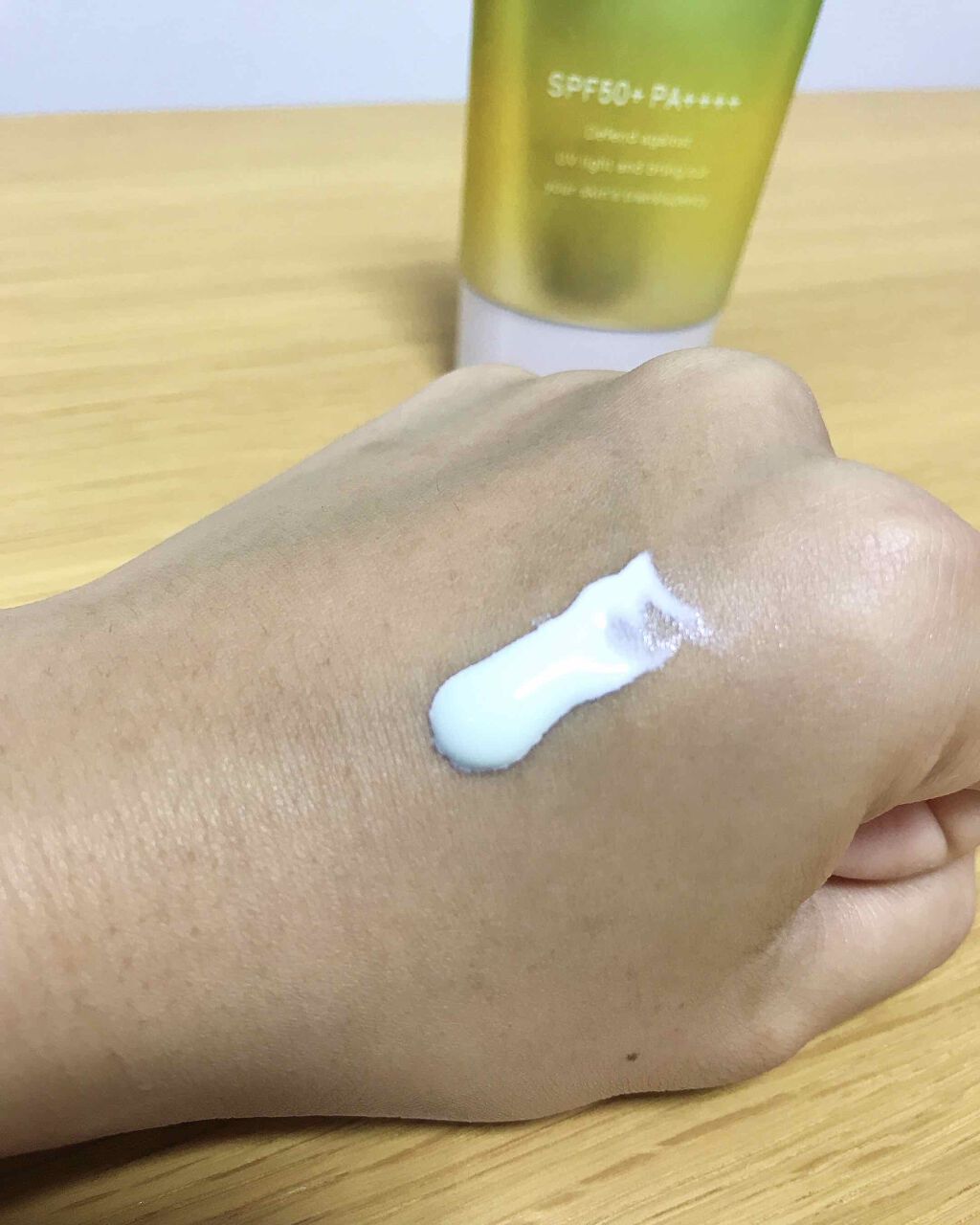 スキンアクア トーンアップUVエッセンス/スキンアクア/日焼け止めクリームを使ったクチコミ(2枚目)