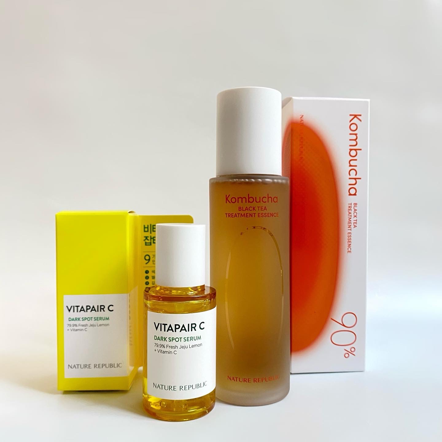 ビタペアC 集中美容液スペシャルセット/ネイチャーリパブリック/美容液を使ったクチコミ（2枚目）