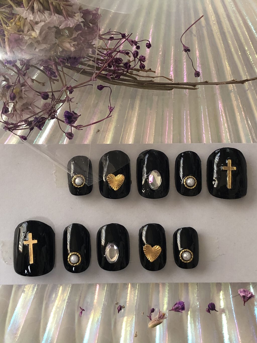 激盛れ爪クラブ/DAISO/ネイルチップ・パーツを使ったクチコミ（1枚目）