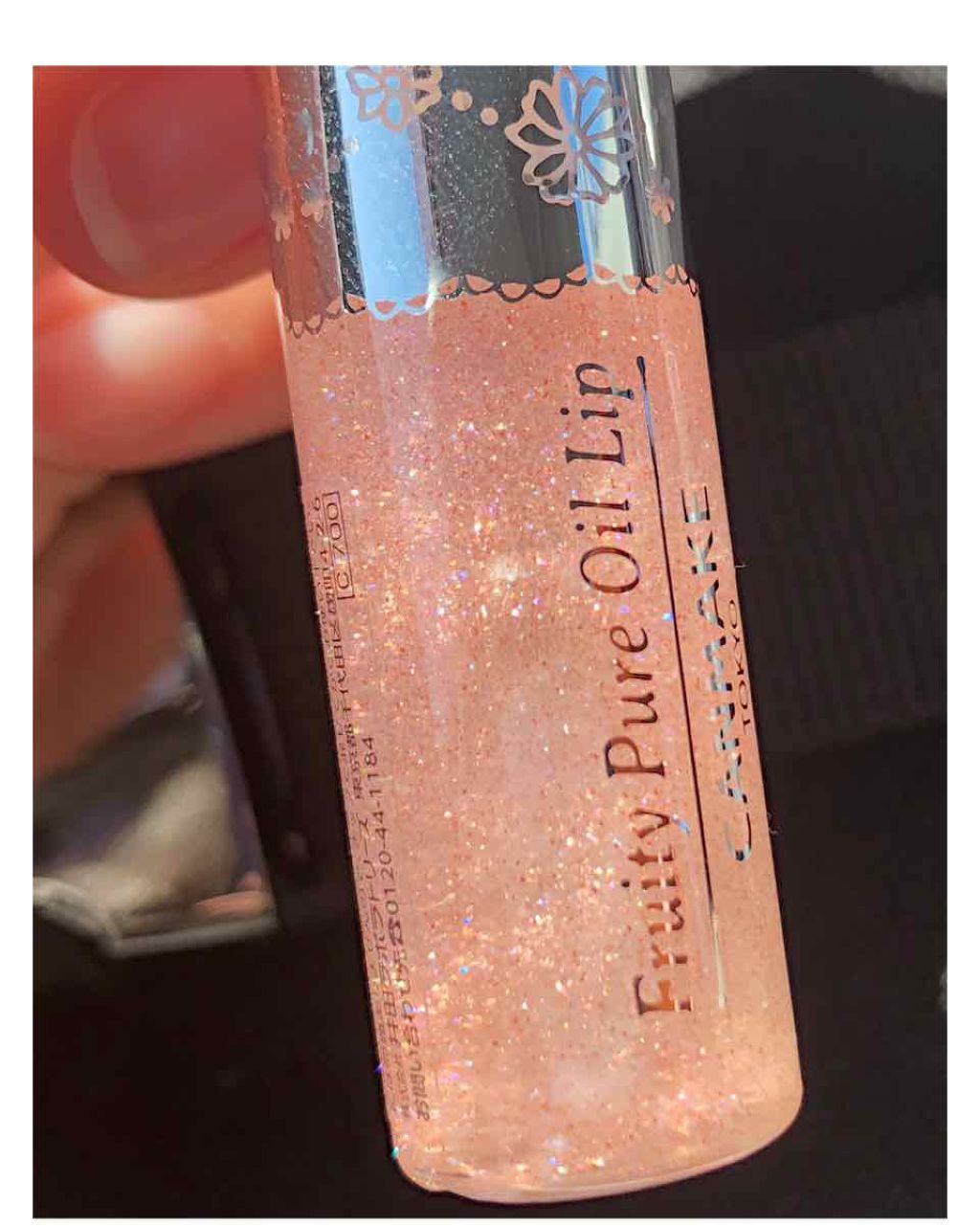 フルーティーピュアオイルリップ/キャンメイク/リップグロスを使ったクチコミ(3枚目)