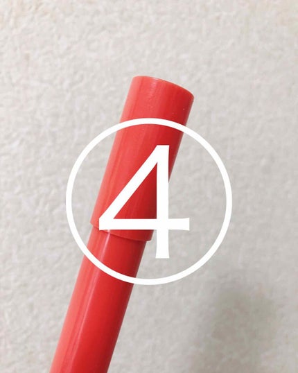 ラスティンググロスリップ/CEZANNE/口紅を使ったクチコミ(4枚目)