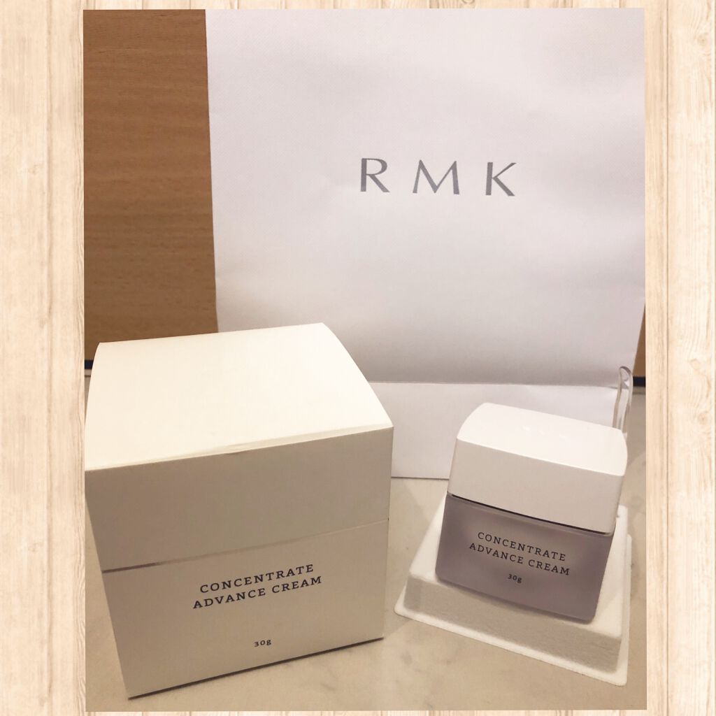 コンセントレート アドバンスクリーム/RMK/フェイスクリームを使ったクチコミ(1枚目)