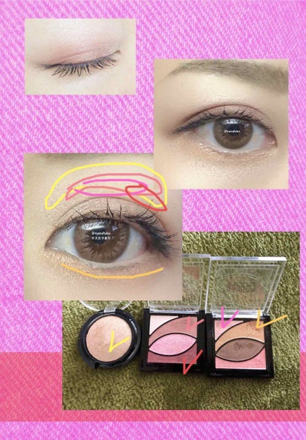 UR GLAM POWDER EYESHADOW/U R GLAM/単色アイシャドウを使ったクチコミ(1枚目)