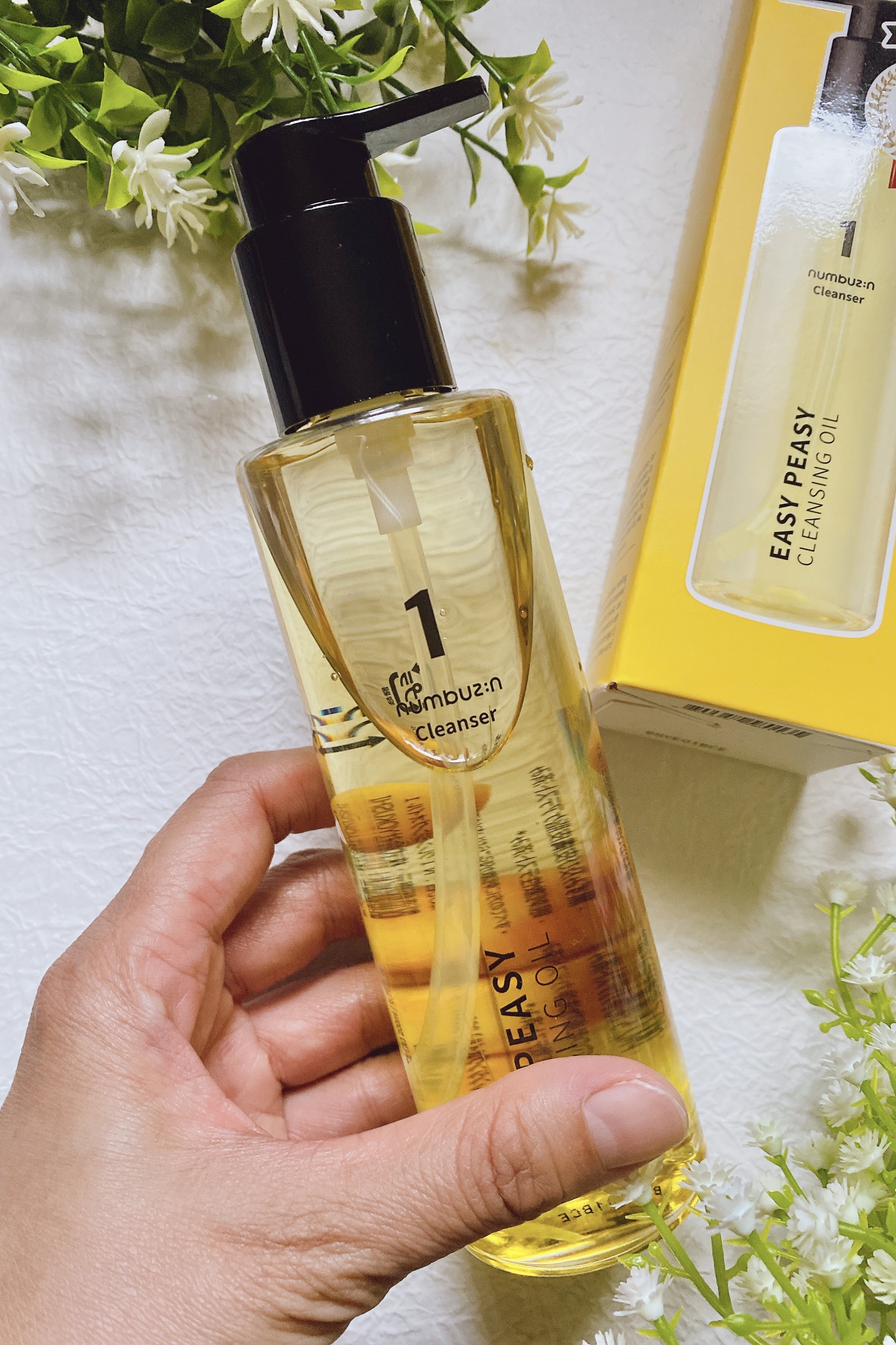 1番 さっぱりすっきりクレンジングオイル/numbuzin/オイルクレンジングを使ったクチコミ（3枚目）