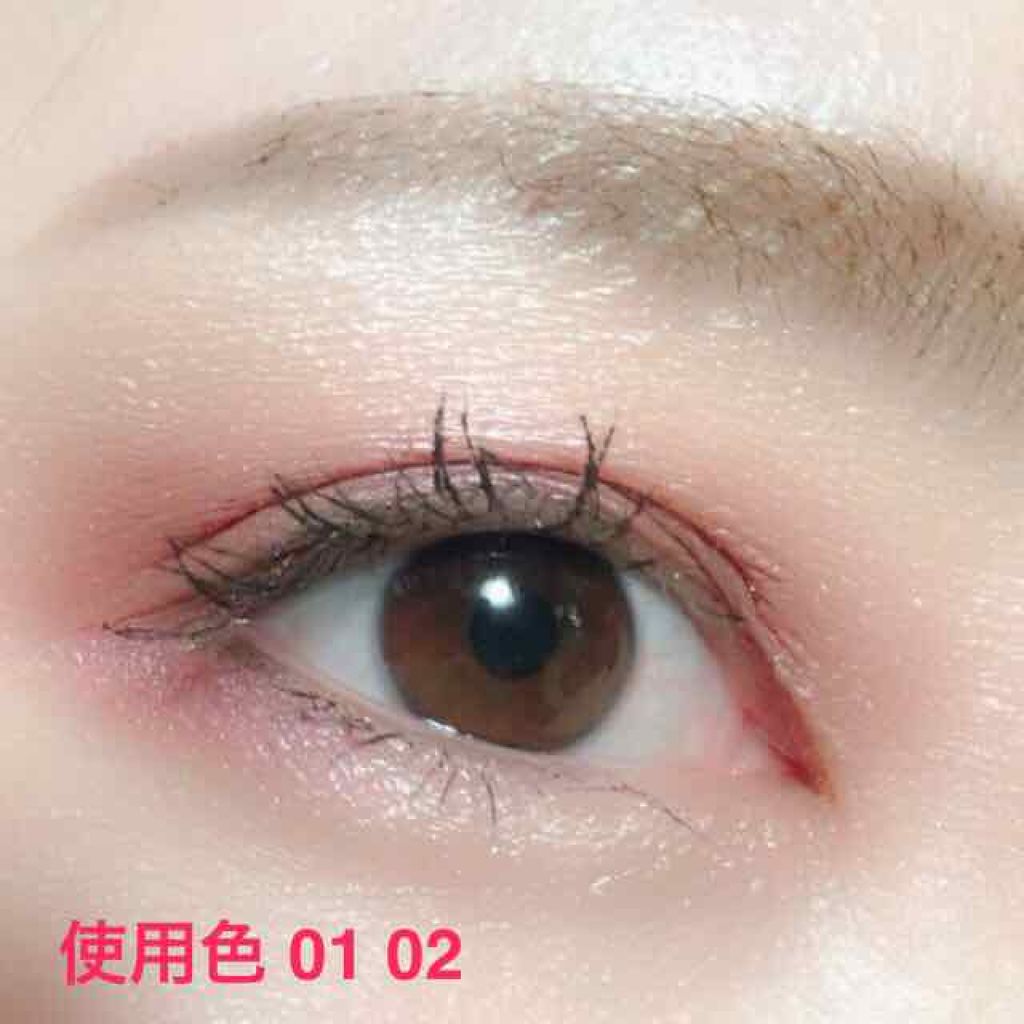 シングルカラーアイシャドウ/CEZANNE/単色アイシャドウを使ったクチコミ(3枚目)