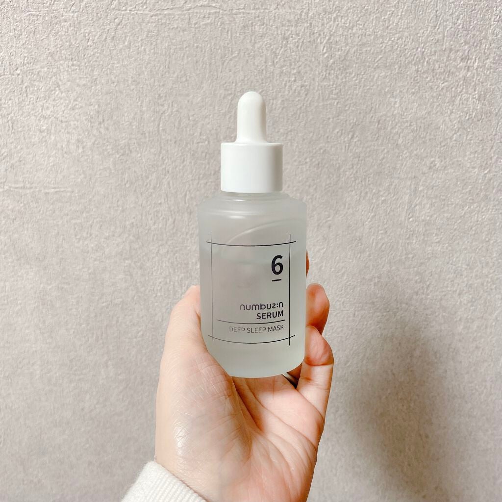 6番 爆睡マスクパックセラム/numbuzin/美容液を使ったクチコミ(1枚目)