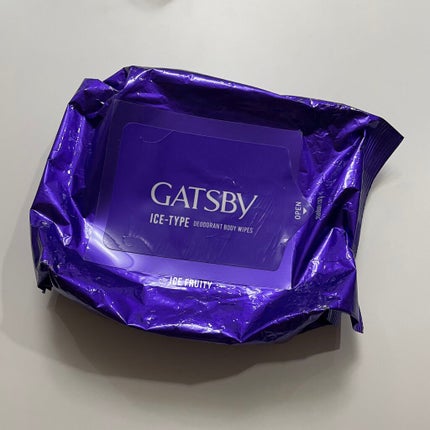 アイスデオドラントボディペーパー アイスフルーティ/ギャツビー/ボディシートを使ったクチコミ(1枚目)