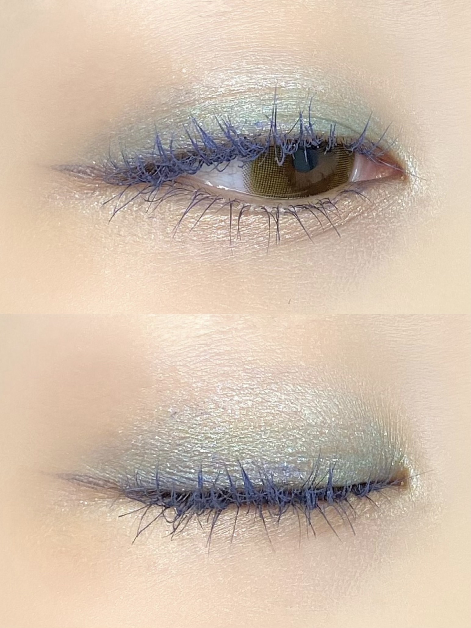 プライムリキッドアイライナー リッチジュエル 04 ラピスブルー/ヒロインメイク/リキッドアイライナーを使ったクチコミ（3枚目）