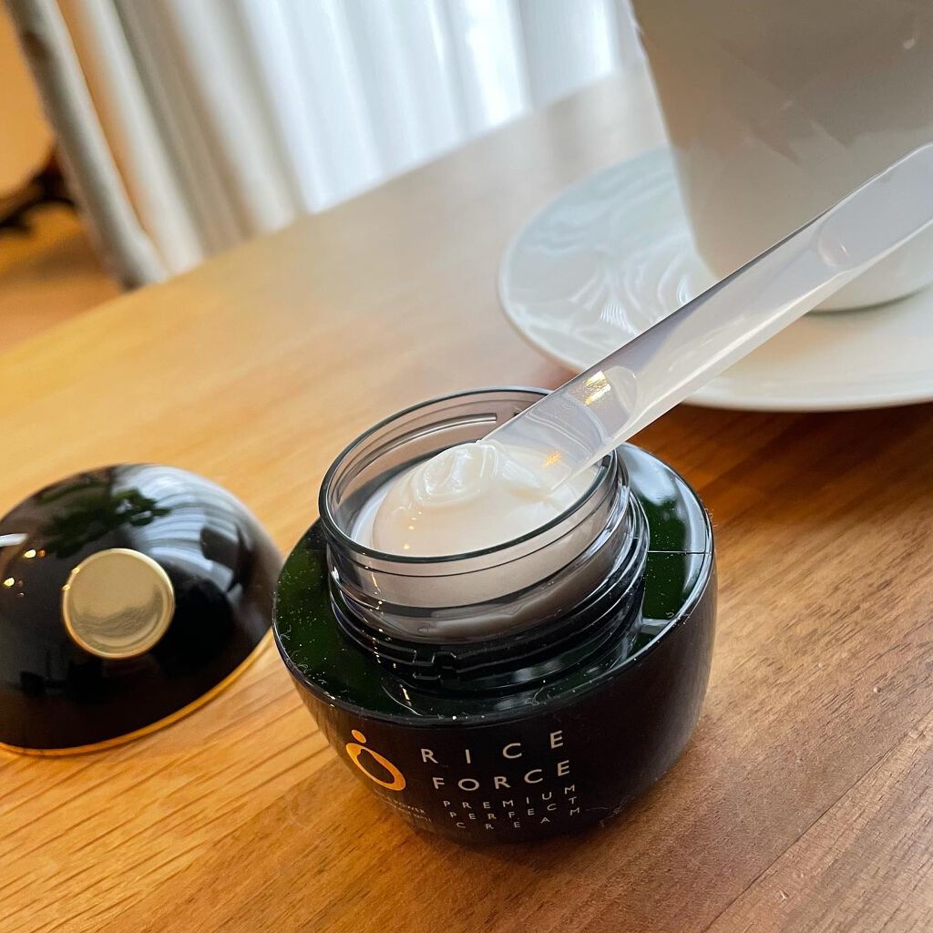 プレミアムパーフェクトクリーム/ライスフォース/フェイスクリームを使ったクチコミ(7枚目)