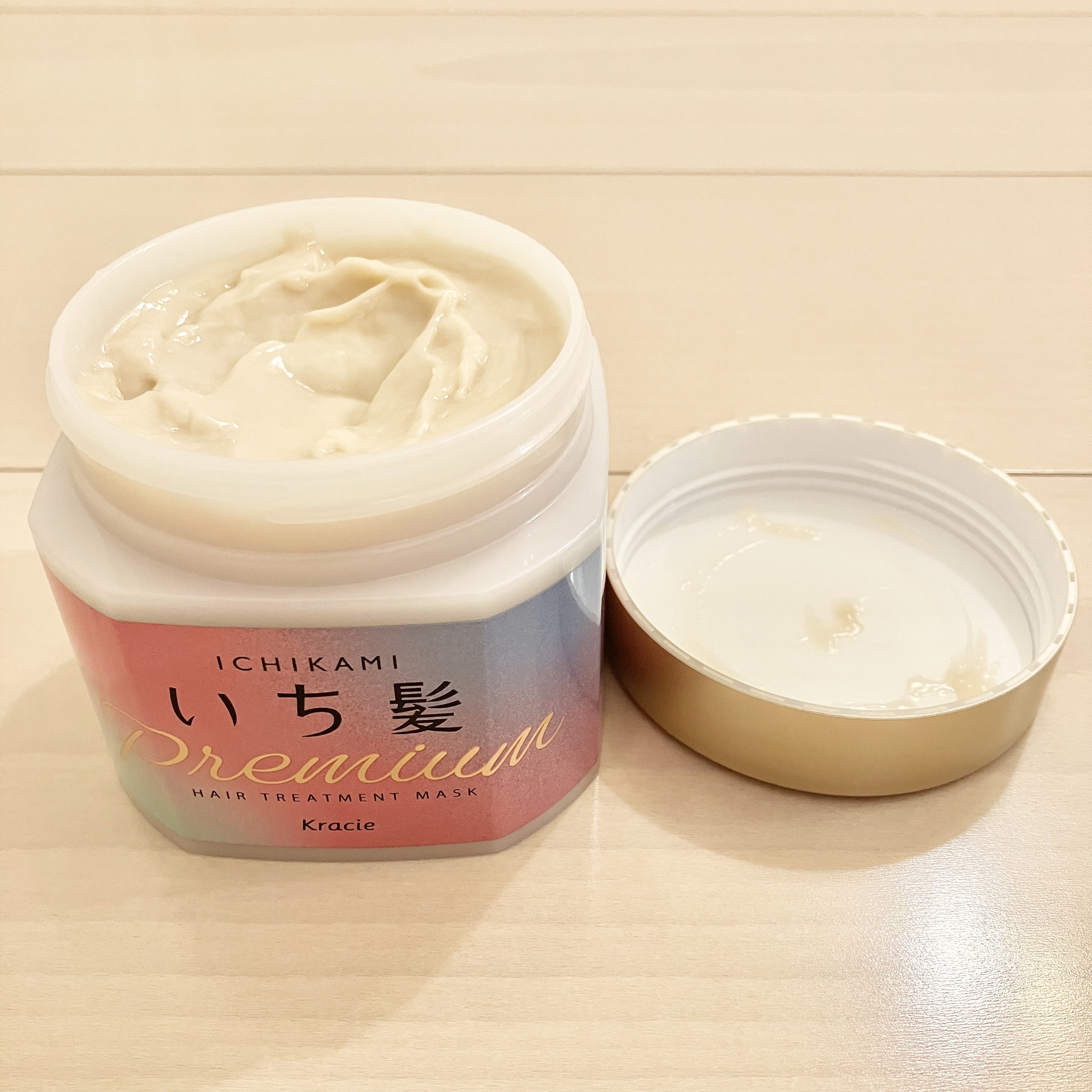 プレミアム ラッピングマスク/いち髪/ヘアマスク・ヘアパックを使ったクチコミ（1枚目）