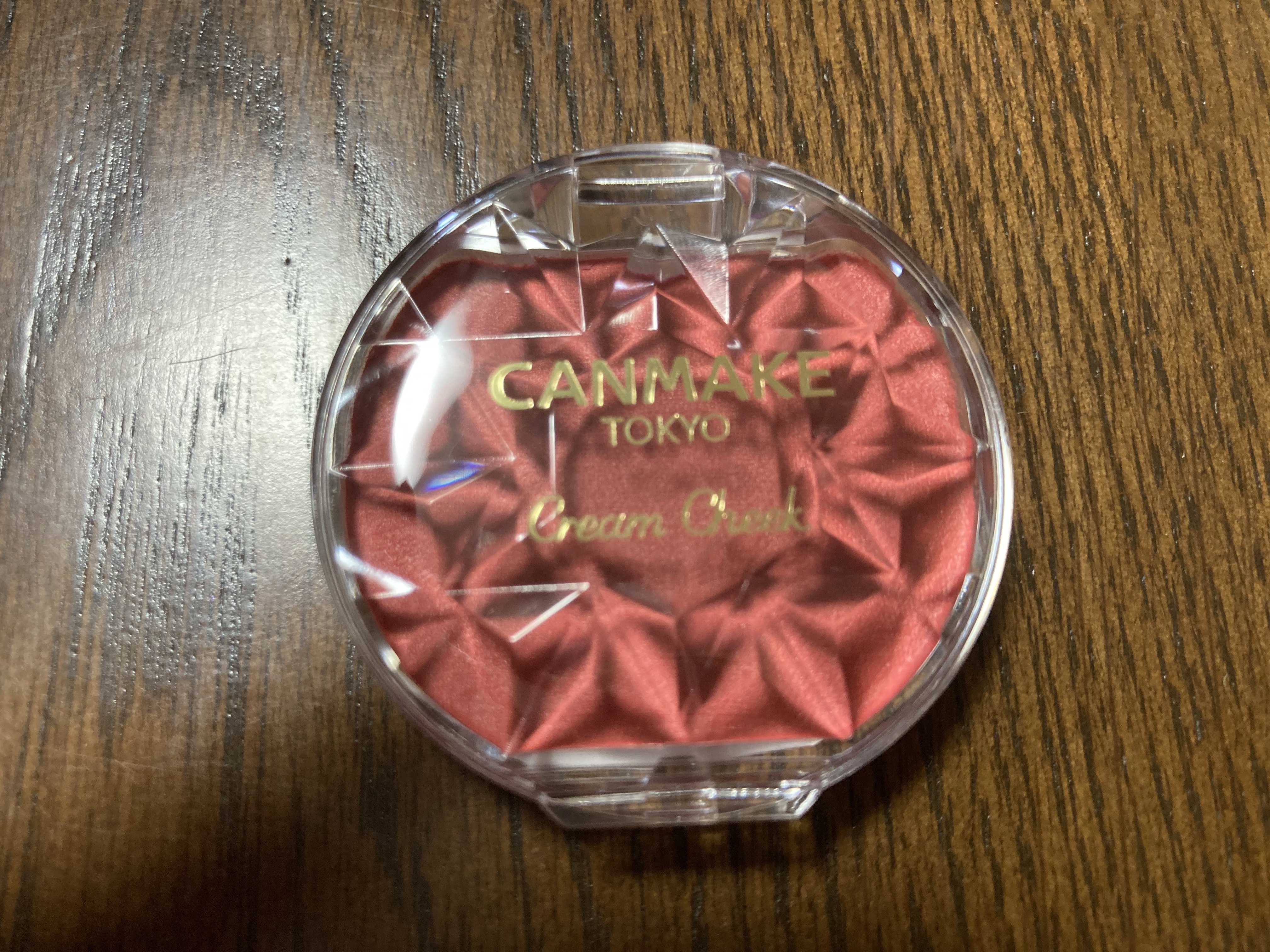 クリームチーク（マットタイプ） M01 アップルコンポート/キャンメイク/ジェル・クリームチークを使ったクチコミ（1枚目）