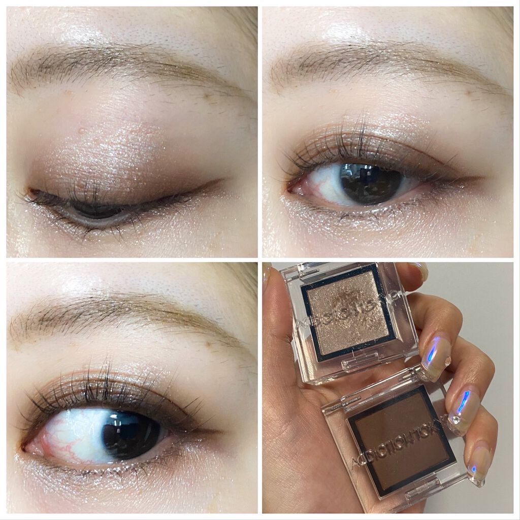 アディクション ザ アイシャドウ マット 009M Bad Love/ADDICTION/単色アイシャドウを使ったクチコミ（2枚目）