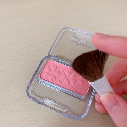 ナチュラル チークN/CEZANNE/パウダーチークを使ったクチコミ(4枚目)