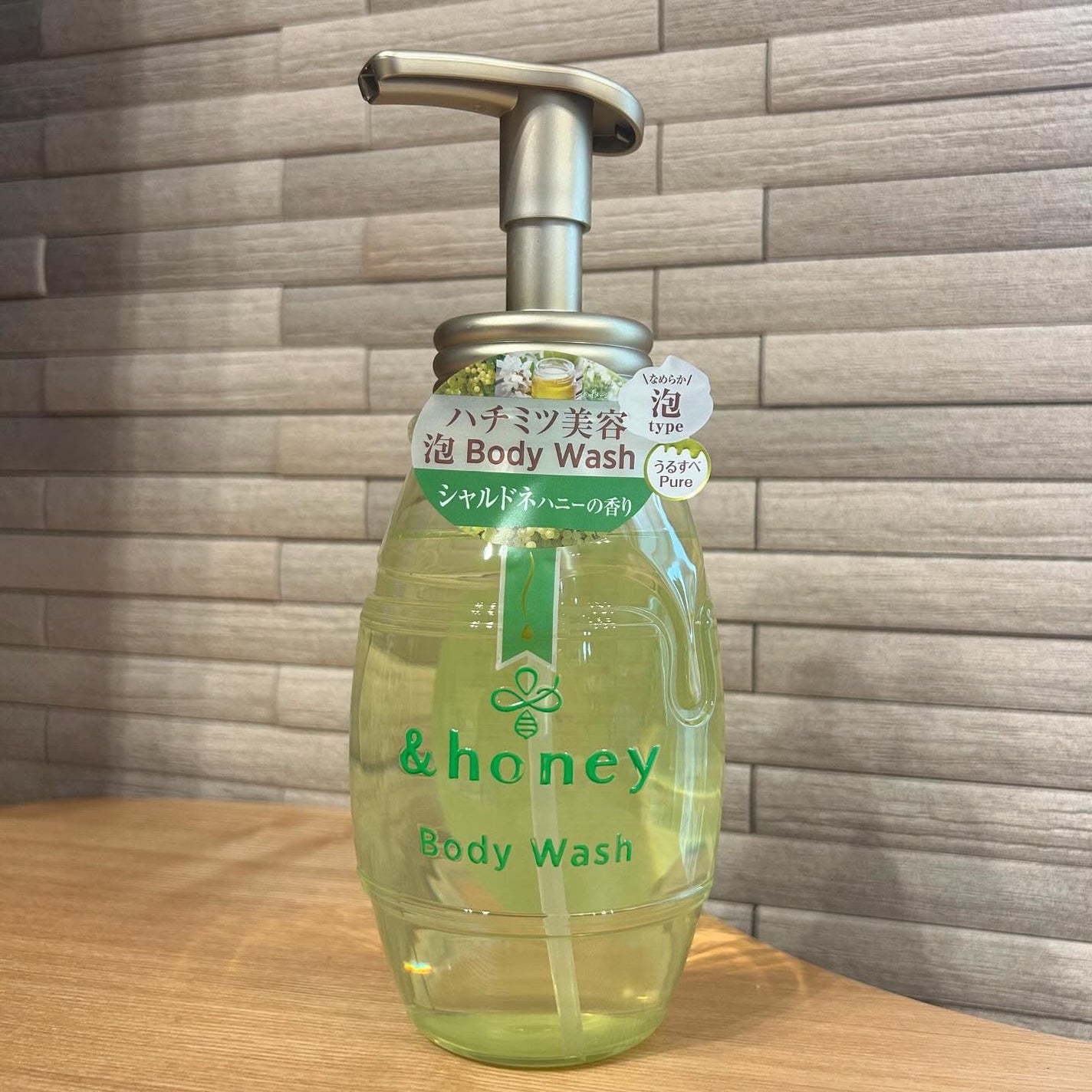 ピュアモイスト 泡ボディウォッシュ/&honey/ボディソープを使ったクチコミ(1枚目)