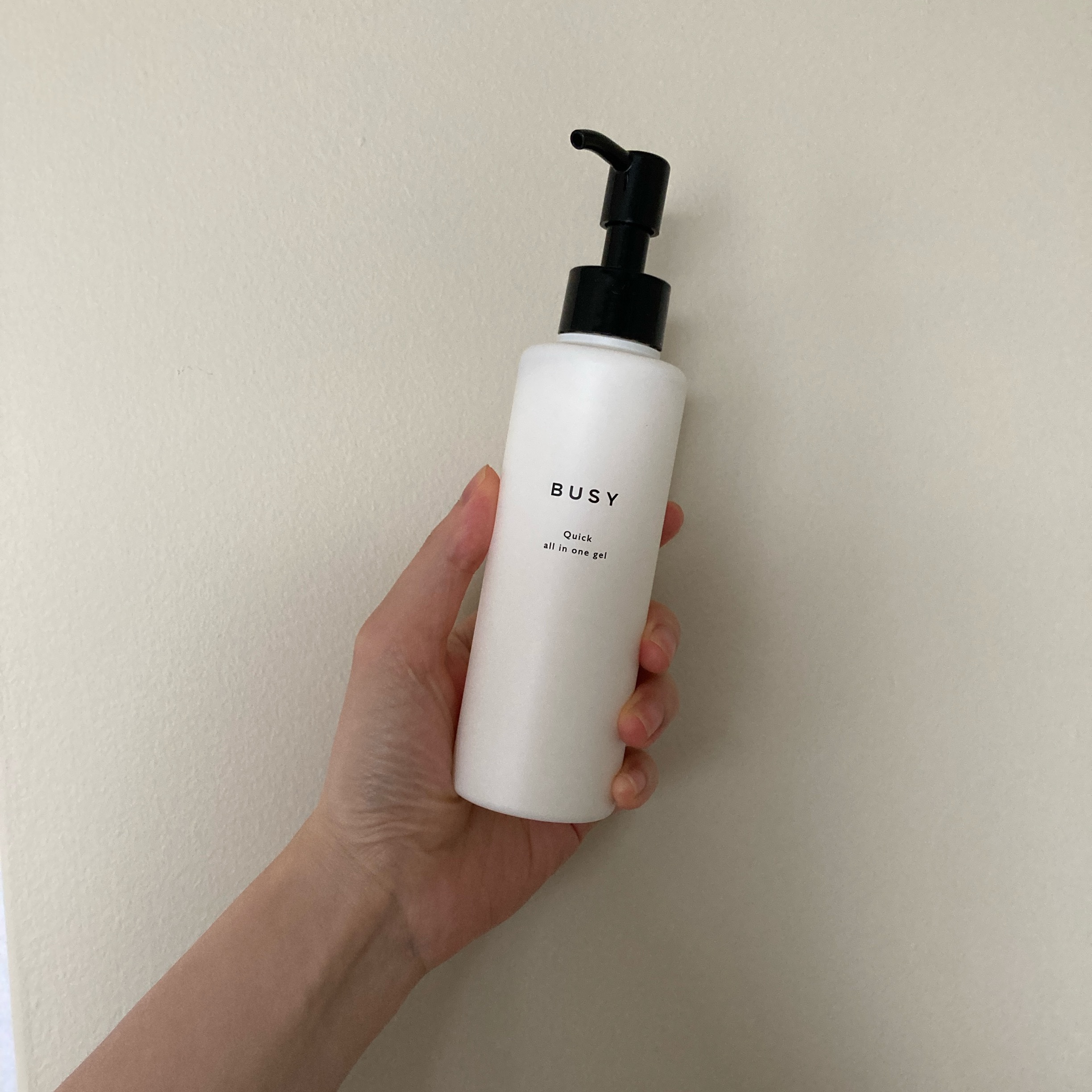 ビジー クイック オールインワンジェル/BUSY/オールインワン化粧品を使ったクチコミ（1枚目）