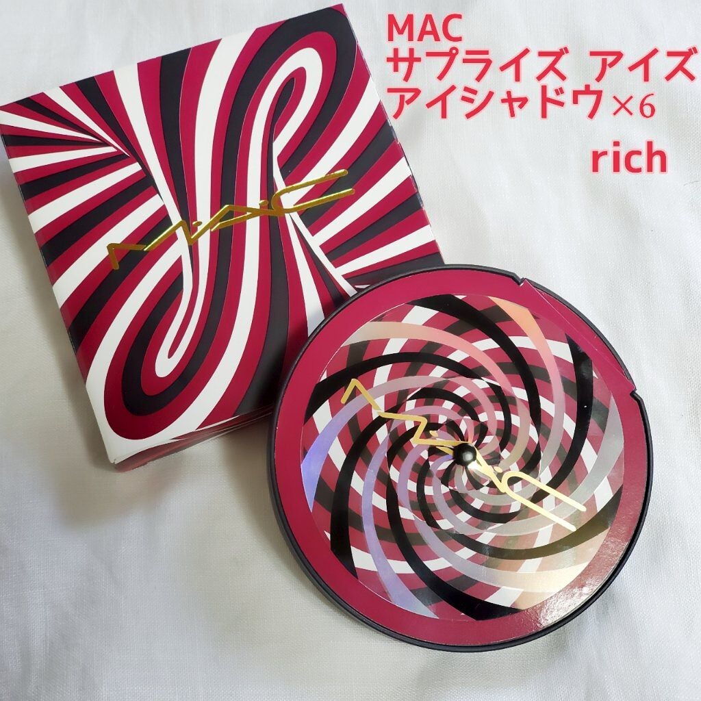 サプライズ アイズ アイシャドウ × 6 /M・A・C/アイシャドウパレットを使ったクチコミ(1枚目)