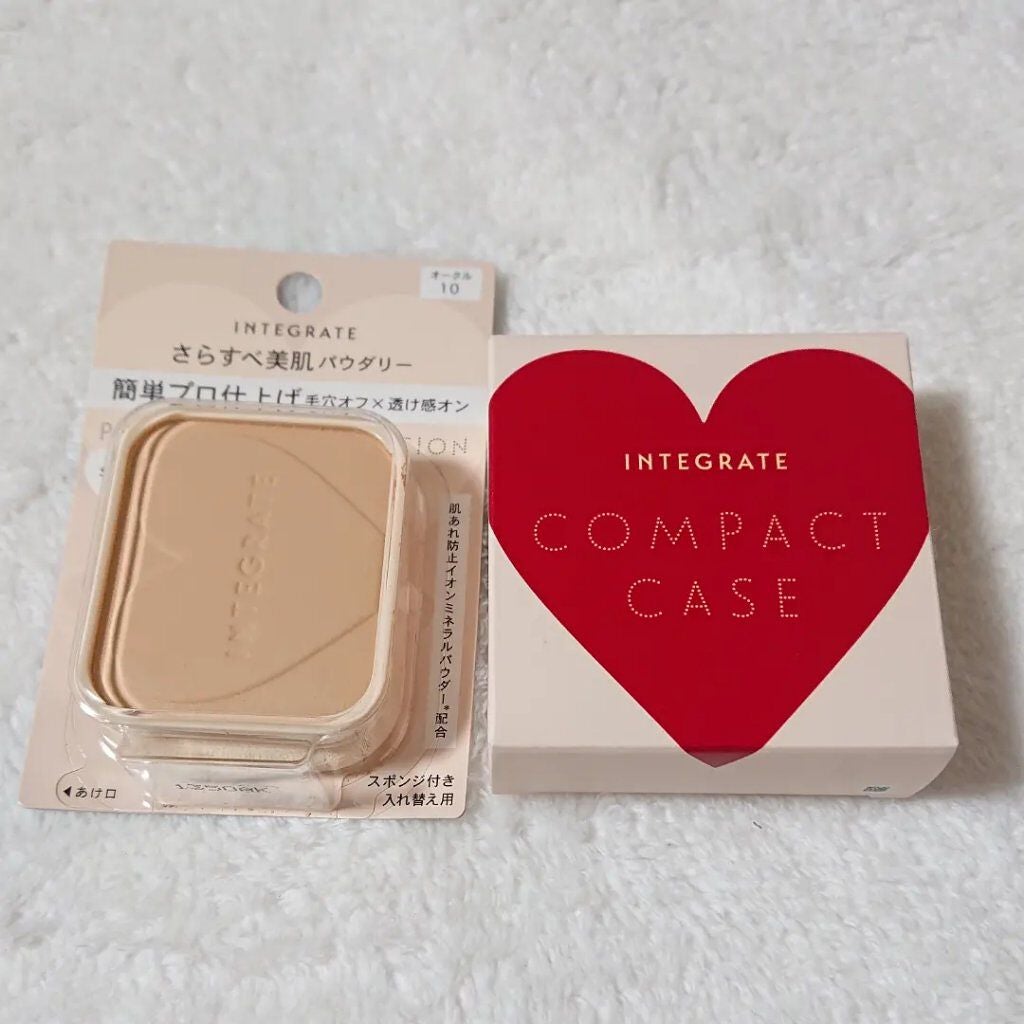 プロフィニッシュファンデーション/インテグレート/パウダーファンデーションを使ったクチコミ(1枚目)