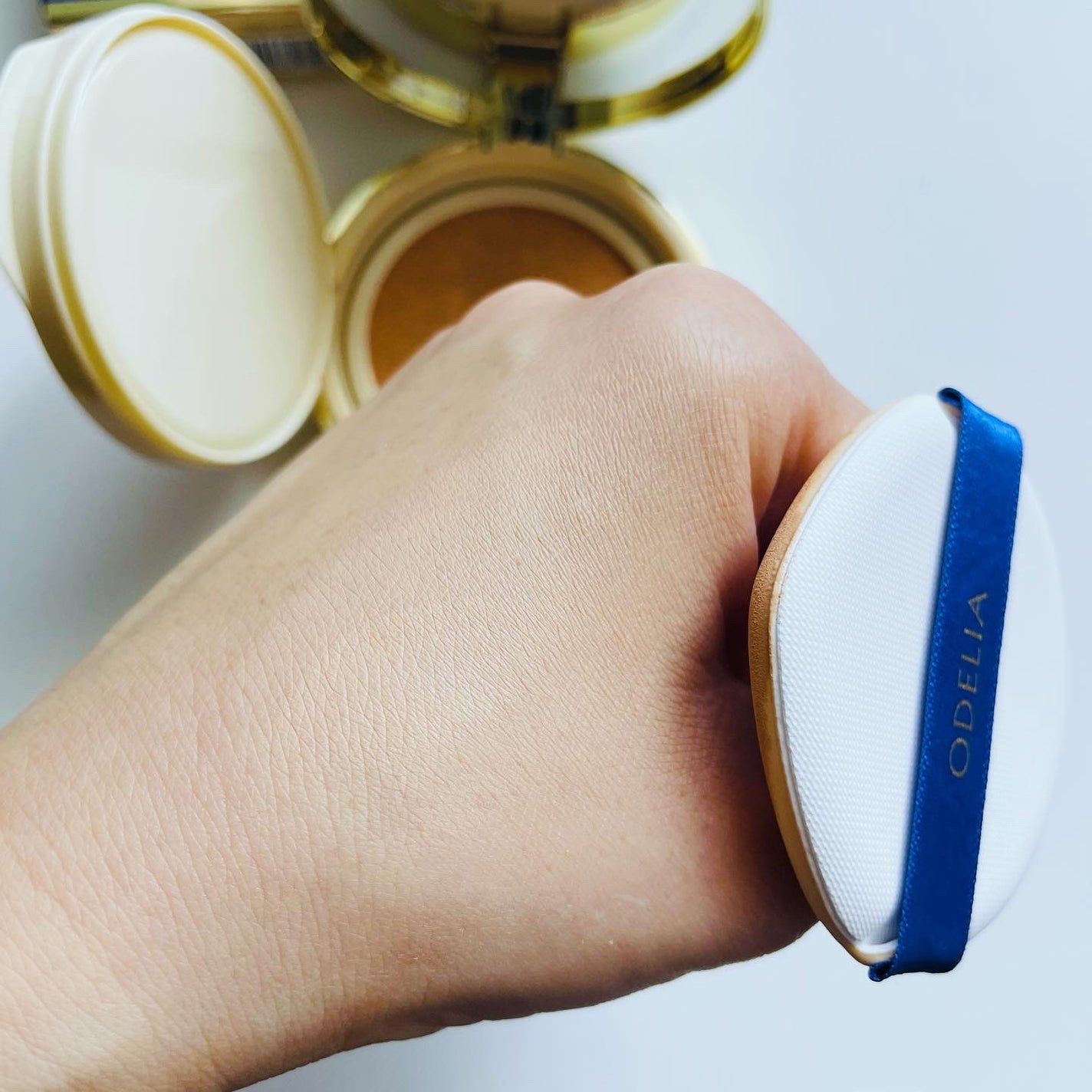 ルミナスフィット クッションファンデーション /ODELIA/クッションファンデーションを使ったクチコミ(4枚目)