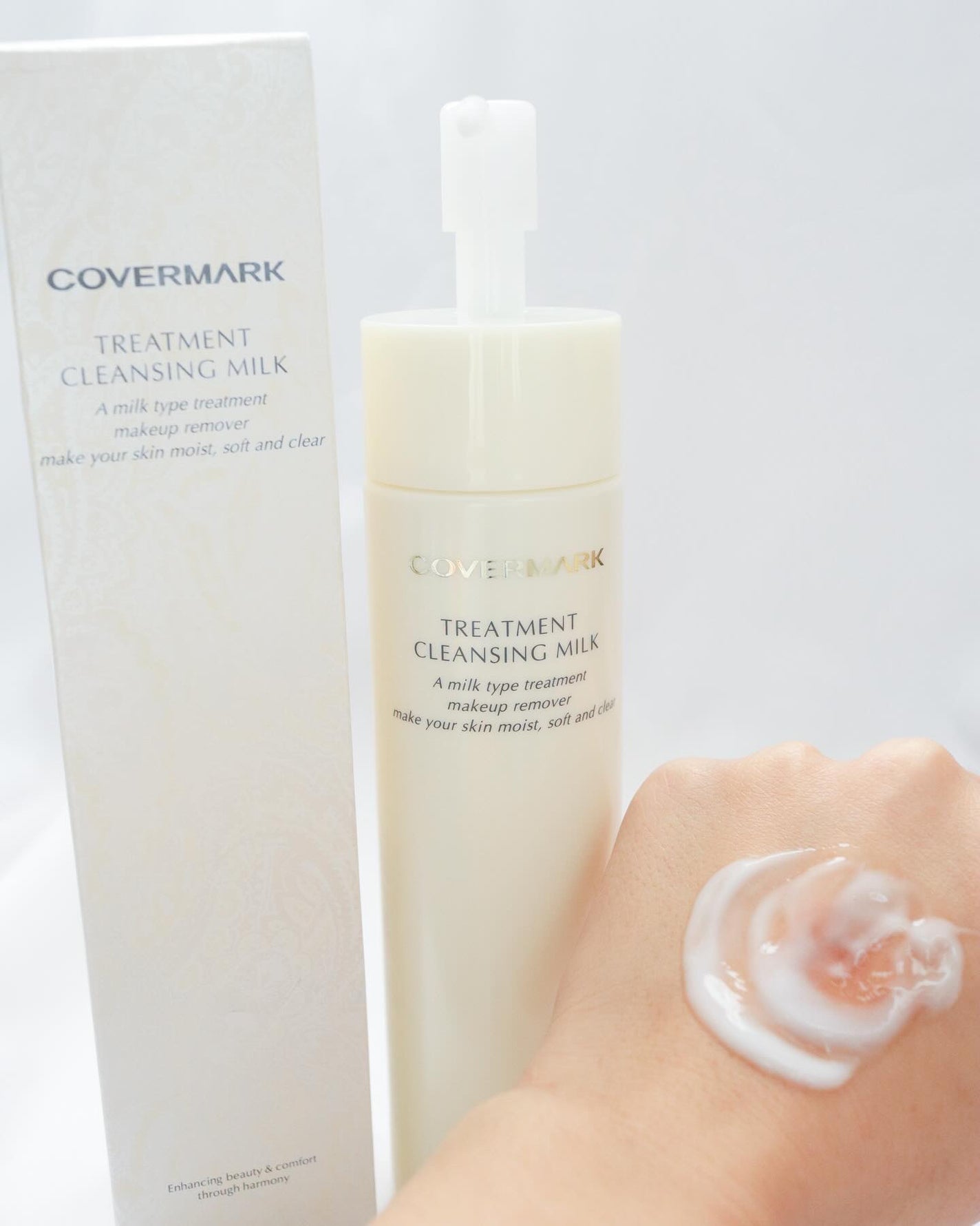 トリートメント クレンジング ミルク/COVERMARK/ミルククレンジングを使ったクチコミ(4枚目)