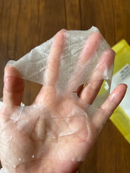 ナイアシンアミドグルタチオンマスク/ONE THING/シートマスク・パックを使ったクチコミ(3枚目)