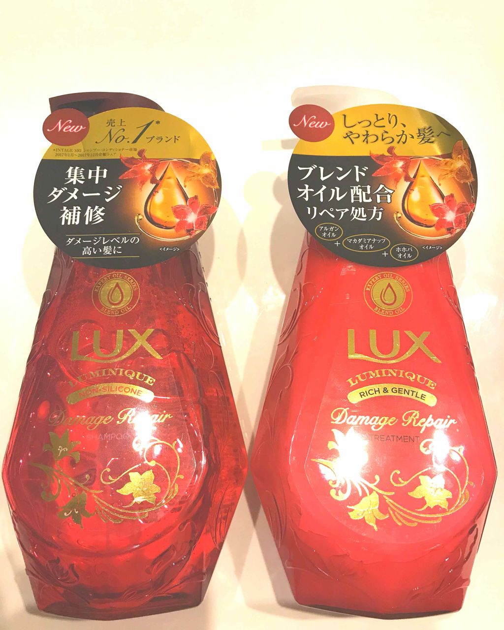 ルミニーク ダメージリペア シャンプー/トリートメント/LUX/市販シャンプーを使ったクチコミ(1枚目)