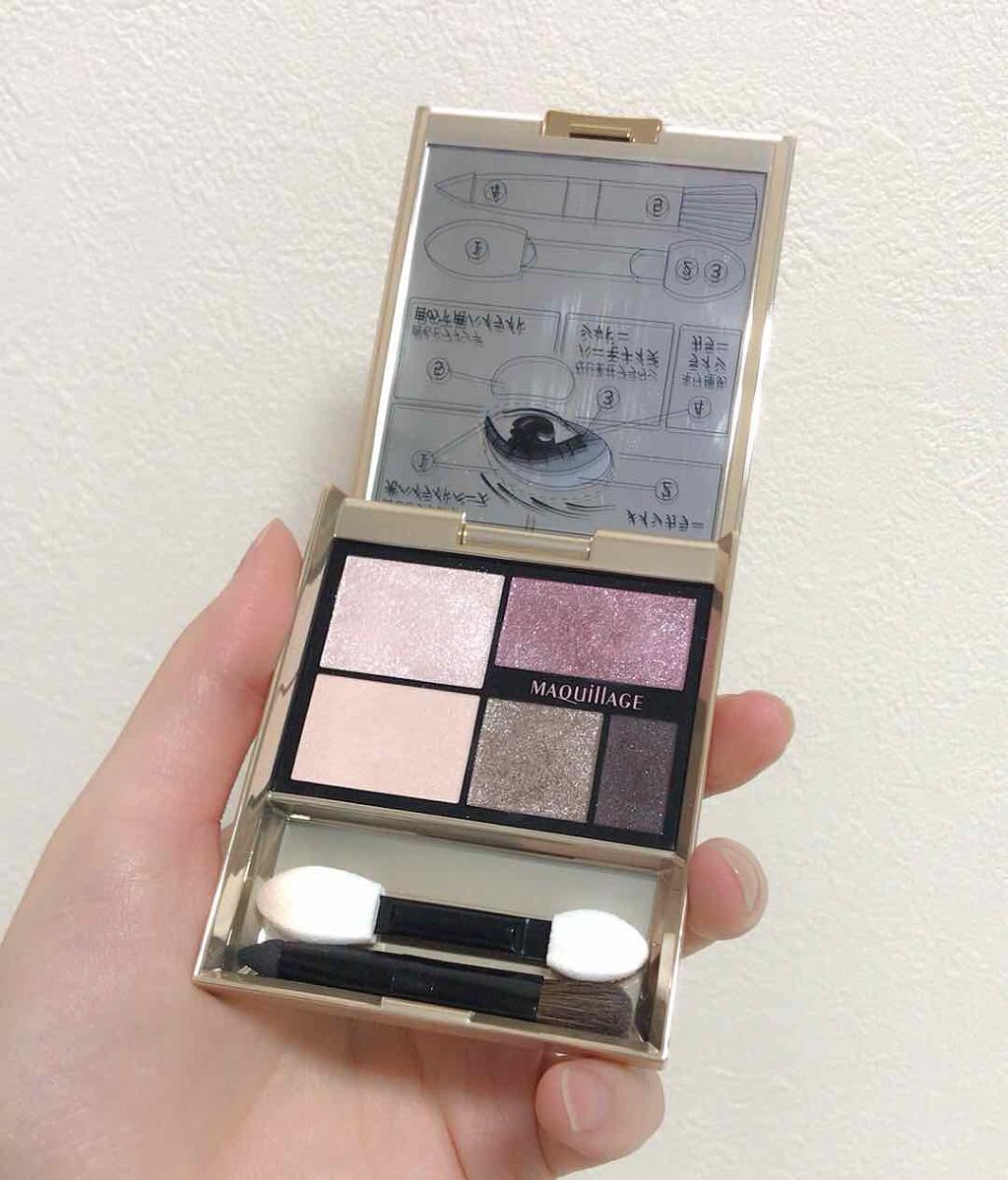 トゥルーアイシャドー/マキアージュ/アイシャドウパレットを使ったクチコミ(1枚目)